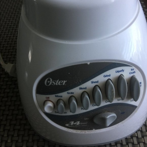 Oster  Push Button Blender, White - Picture 2 of 5